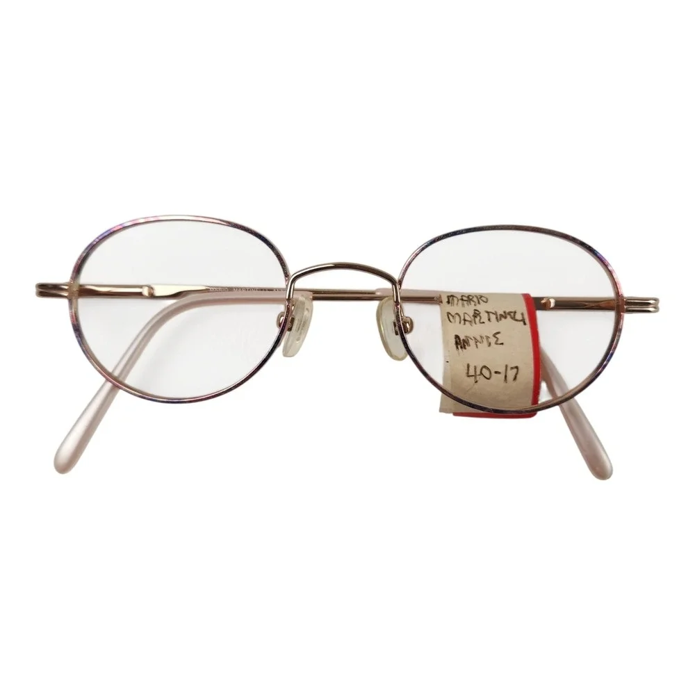 Lot of 11 Vintage Eyeglasses Frames NOS Mix Resellers Martinelli Round SMALL